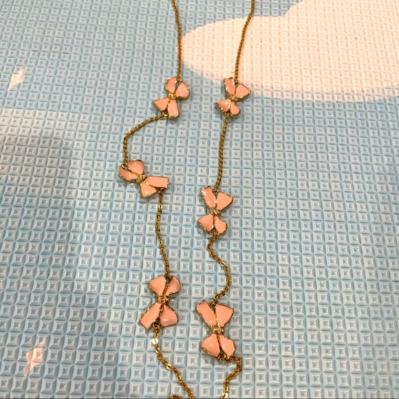 Pink Bow Necklace ❤️💕😊 - Picture 1 of 5